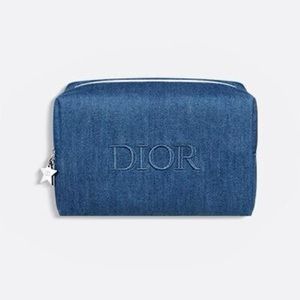 DIOR BEAUTY DENIM POUCH - new